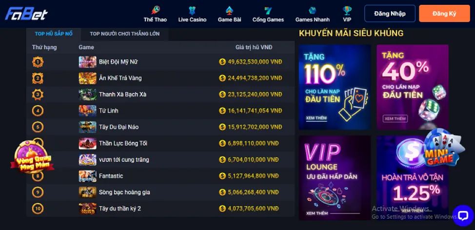 Banner khuyến mãi nổ hũ đặc biệt tại new88bet win